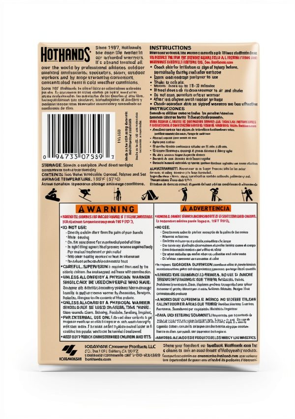HotHands Hand Warmers 54 Pack Disposable Air‑Activated Heat for-6