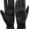 ihuan Women's Winter Ski Gloves Waterproof Windproof Black Medium-0