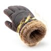 RIVMOUNT Winter Cycling Gloves Black Small Size Thermal Waterproof-1