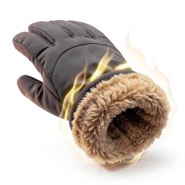 RIVMOUNT Winter Cycling Gloves Black Small Size Thermal Waterproof-1