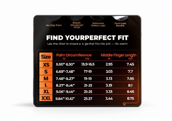 RIVMOUNT Winter Cycling Gloves Black Waterproof Touchscreen-7