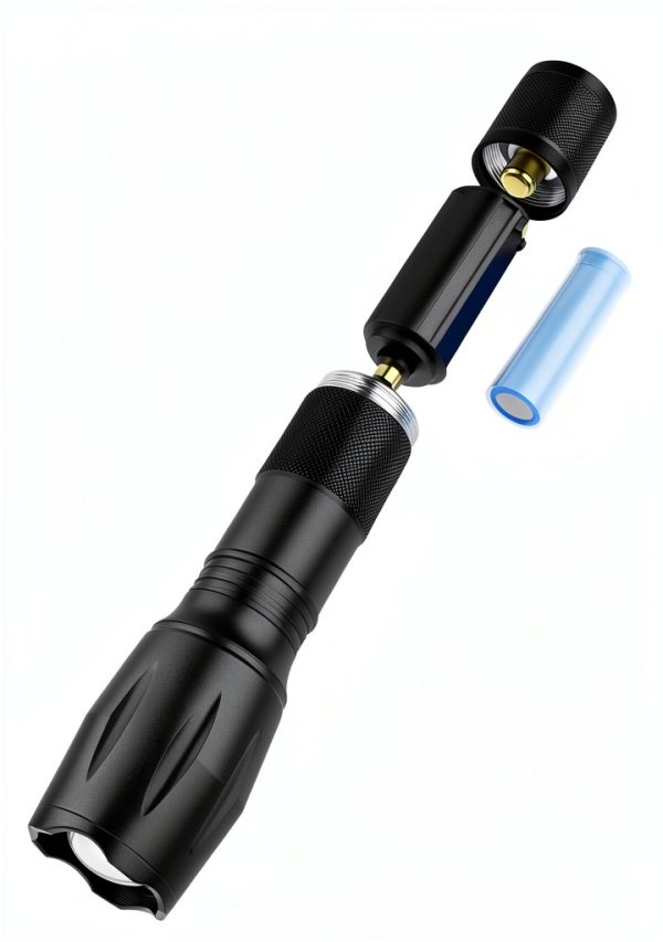 Victoper Tactical Flashlight LED Handheld 2000 Lumen Waterproof-1