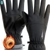 RIVMOUNT Winter Cycling Gloves Black Small Size Thermal Waterproof-0