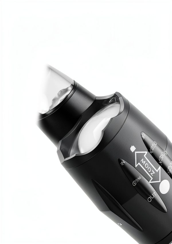 Victoper Tactical Flashlight 6-Pack Black LED Adjustable Focus-3