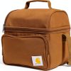Carhartt Insulated Lunch Box Brown 8L Soft Cooler with Strap-1