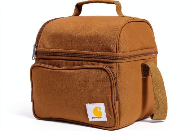 Carhartt Insulated Lunch Box Brown 8L Soft Cooler with Strap-1
