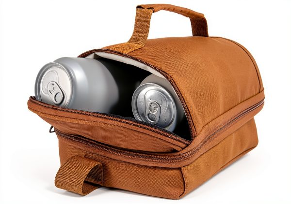 Carhartt Insulated Lunch Box Brown 8L Soft Cooler with Strap-2