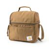 Carhartt Insulated Lunch Box Brown 8L Soft Cooler with Strap-4