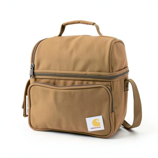 Carhartt Insulated Lunch Box Brown 8L Soft Cooler with Strap-4