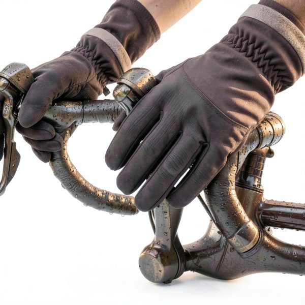 RIVMOUNT Winter Cycling Gloves Black Waterproof Touchscreen-4