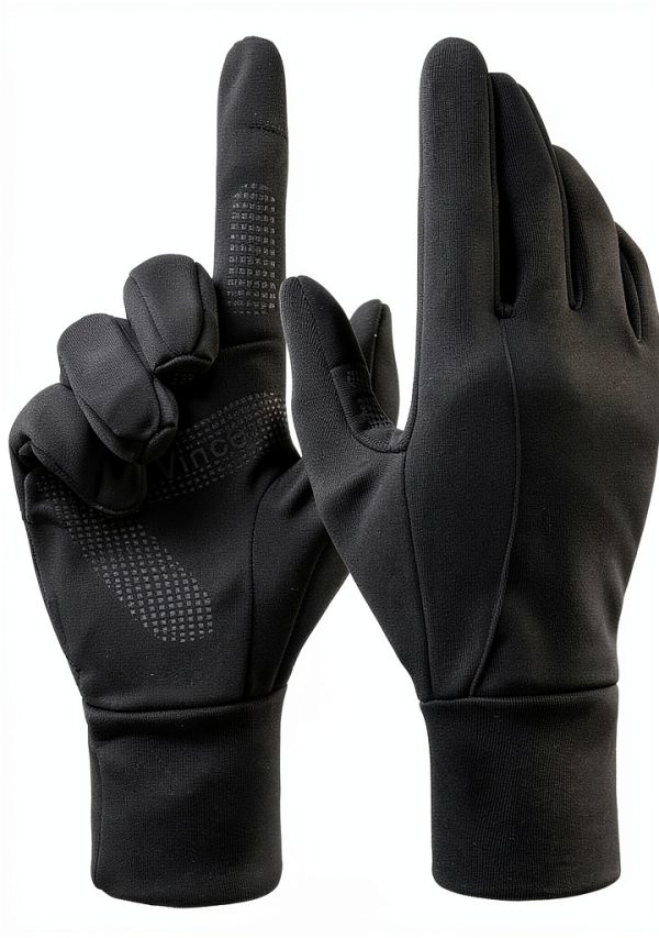 FanVince Cycling Gloves Classic - Black Gray Large/X-Large Unisex-0