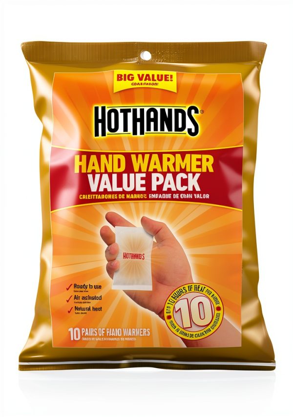 HotHands Hand Warmer Beige 10 Count Disposable Air Activated Warmers-0