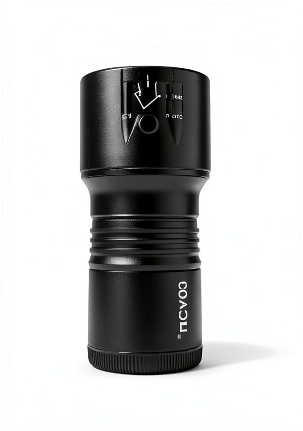 Victoper Tactical Flashlight 6-Pack Black LED Adjustable Focus-2