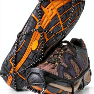 Yaktrax Ice & Snow Grip Walk Plus - X-Small & Medium Steel Spikes-0
