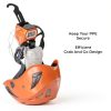 Hard Hat Caddy, All-in-One PPE Organizer with Magnetic Backing, Belt Clip, & Hook, Compatible with All Safety Gear Brands, Ideal for Construction, Utility, Line Workers & Miners-1
