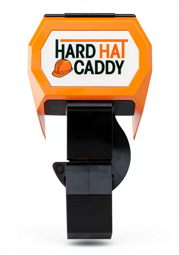 Hard Hat Caddy, All-in-One PPE Organizer with Magnetic Backing, Belt Clip, & Hook, Compatible with All Safety Gear Brands, Ideal for Construction, Utility, Line Workers & Miners-0