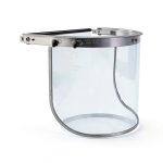 Blue Eagle Aluminum Face Shield Adapter for Full-Brim Hard Hat | Visor Bracket | Silver Color | with 1 Free Replacement High Impact Visor-0