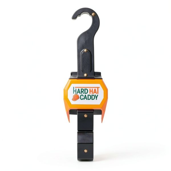 Hard Hat Caddy, All-in-One PPE Organizer with Magnetic Backing, Belt Clip, & Hook, Compatible with All Safety Gear Brands, Ideal for Construction, Utility, Line Workers & Miners-2