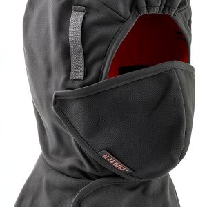 Winter Hard Hat Liner Ergodyne N-Ferno 6871 Kit Black 2‑Layer Fleece-0