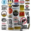 123 PCS Hard Hat Stickers (Dirty) for Tool Box, Helmet, Funny Stickers for Adults, Prank Meme Vinyl and Waterproof Decals for Mechanics, Electricians, Union, Oilfield, Military, Construction, Welders-3