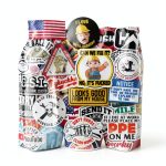 123 PCS Hard Hat Stickers (Dirty) for Tool Box, Helmet, Funny Stickers for Adults, Prank Meme Vinyl and Waterproof Decals for Mechanics, Electricians, Union, Oilfield, Military, Construction, Welders-0