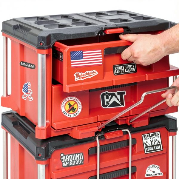 123 PCS Hard Hat Stickers (Dirty) for Tool Box, Helmet, Funny Stickers for Adults, Prank Meme Vinyl and Waterproof Decals for Mechanics, Electricians, Union, Oilfield, Military, Construction, Welders-4